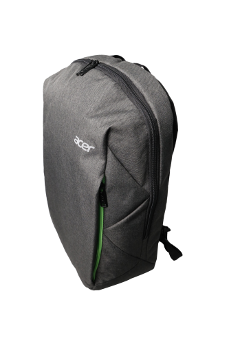 Acer ZAINO 15 BASIC Mochila Informal para Portátil de 15.6 Pulgadas Gris - 2 Compartimentos, Bolsillo Lateral y Correas Acolchadas