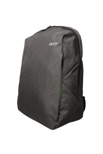 Acer ZAINO 15 BASIC Mochila Informal para Portátil de 15.6 Pulgadas Gris - 2 Compartimentos, Bolsillo Lateral y Correas Acolchadas