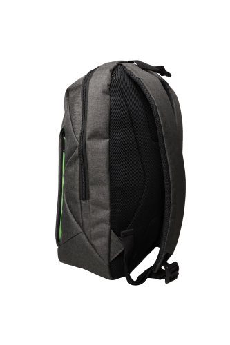 Acer ZAINO 15 BASIC Mochila Informal para Portátil de 15.6 Pulgadas Gris - 2 Compartimentos, Bolsillo Lateral y Correas Acolchadas