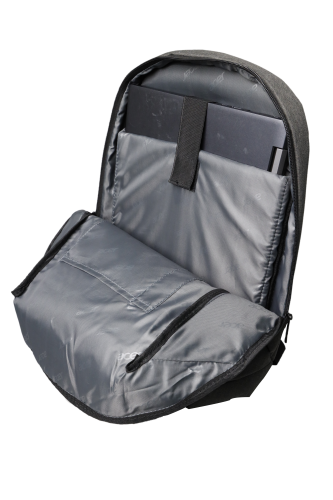 Acer ZAINO 15 BASIC Mochila Informal para Portátil de 15.6 Pulgadas Gris - 2 Compartimentos, Bolsillo Lateral y Correas Acolchadas
