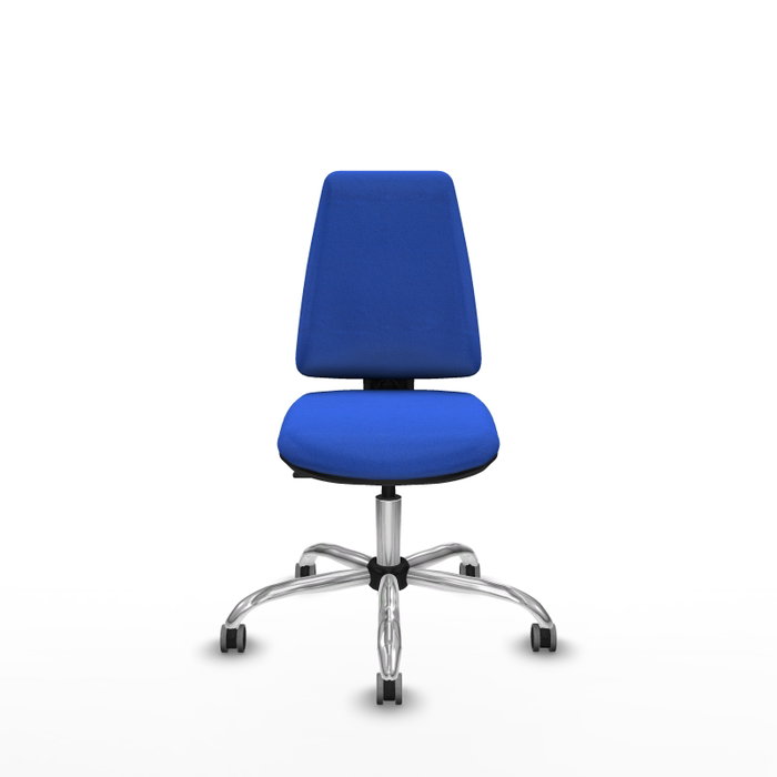 PIQUERAS Y CRESPO Silla de oficina Elche Azul sin brazos