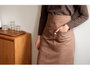Dailylike Tela de lona de algodón tan beige 1,50m x 3m