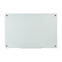 LogiLink Pizarra Blanca de Cristal para Montaje en Pared 60x45 cm