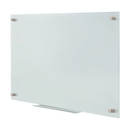 LogiLink Pizarra Blanca de Cristal para Montaje en Pared 60x45 cm