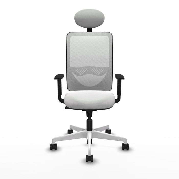 PIQUERAS Y CRESPO Silla de oficina Zulema Blanca con Mecanismo Sincro PIQUERAS Y CRESPO Silla de oficina Zulema Blanca con Mecanismo Sincro