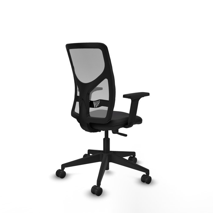 PIQUERAS Y CRESPO Silla de oficina Motilla con mecanismo Sincro, Negro y Gris PIQUERAS Y CRESPO Silla de oficina Motilla con mecanismo Sincro, Negro y Gris