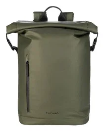 Tucano BKROL15-VM Mochila para Portátil de 16 Pulgadas MacBook Pro Resistente al Agua, Color Verde