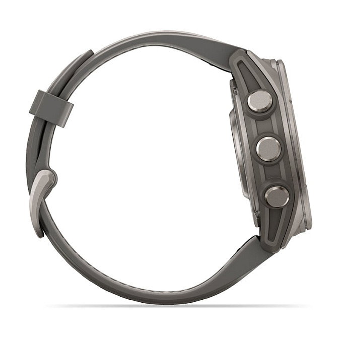 Garmin fēnix 9 Correa de Silicona Gris 43 mm Garmin fēnix 9 Correa de Silicona Gris 43 mm