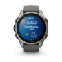 Garmin fēnix 9 Correa de Silicona Gris 43 mm