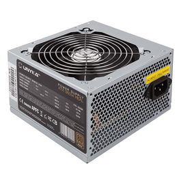 Unykach 52038 Fuente de Alimentación ATX 350W 80 PLUS Bronze, PFC Activo, Ventilador de 12cm, Conectores 1x PCIe (6+2 pines), 3x SATA, 3x Molex