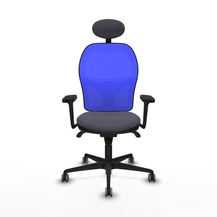 PIQUERAS Y CRESPO Silla de oficina Jorquera con mecanismo Sincro, brazos 3D y cabecero fijo PIQUERAS Y CRESPO Silla de oficina Jorquera con mecanismo Sincro, brazos 3D y cabecero fijo