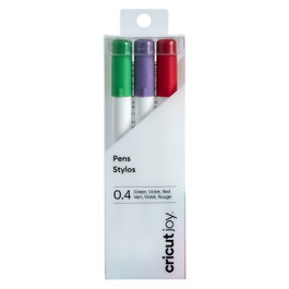 Cricut Joy Fine Point, 3 Colores, Punta Fina 0,4 mm