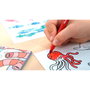 Milan Cuaderno con adhesivos para colorear Blue odissey