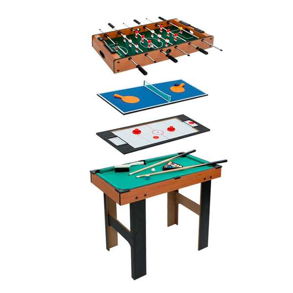 Color Baby Mesa de Madera 4 Multijuegos con Patas Color Baby Mesa de Madera 4 Multijuegos con Patas