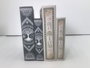 DKD Home Decor Set de 2 Cajas para Libros Árbol Palmera Azul y Verde