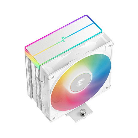 Deepcool Refrigerador CPU multizócalo AG400 ARGB V2 Blanco R-AG400-WHAMMN-GJD