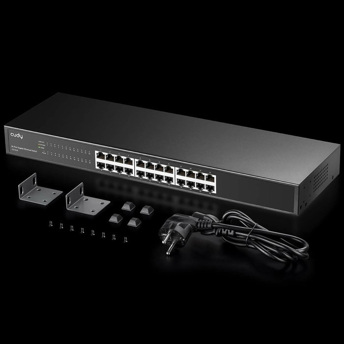 Cudy GS1024 Switch Gigabit Ethernet de 24 puertos