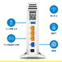 AVM FRITZ!Box 4060 Router Wi-Fi 6 Tribanda Gigabit Ethernet Blanco