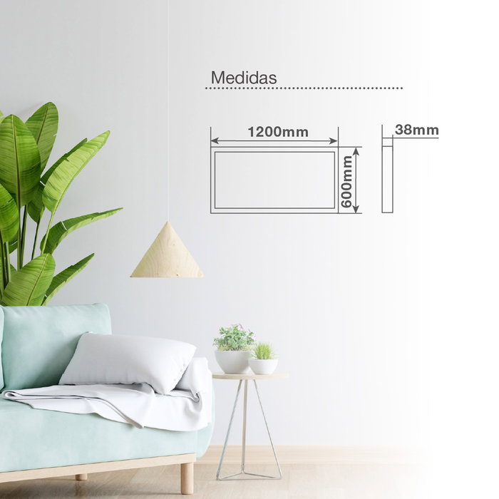 GSC Evolution Panel LED Kisongo 120x60cm 60W 4200K Blanco