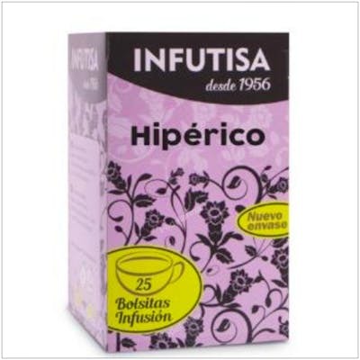 INFUTISA Hiperico Infusion 25 Bolsitas para Ansiedad y Ánimo INFUTISA Hiperico Infusion 25 Bolsitas para Ansiedad y Ánimo