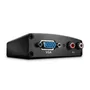 Lindy Convertidor VGA y Audio a HDMI 38165 - Negro, 480p/576p/720p/1080p, 6.75 Gbit/s