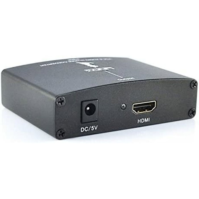 Lindy 38165 Conversor de VGA y audio a HDMI 1080p Negro