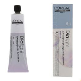 L'Oréal Dia Light 9.1 Rubio Muy Claro Ceniza 60ml