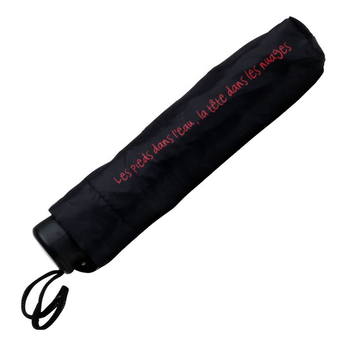 Entre Temps Paraguas Surtido Apertura Manual Diámetro 87 cm con Frases en Francés Surtidas