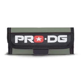Pro-Dg Estuche Enrollable Roller Khaki para 40 Lápices/Rotuladores, Cierre Velcro, Verde Militar PVC/Poliéster