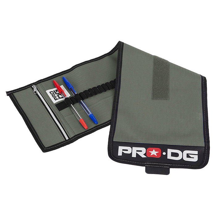 Pro-Dg Estuche Enrollable Roller Khaki para 40 Lápices/Rotuladores, Cierre Velcro, Verde Militar PVC/Poliéster Pro-Dg Estuche Enrollable Roller Khaki para 40 Lápices/Rotuladores, Cierre Velcro, Verde Militar PVC/Poliéster