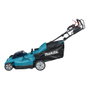 Makita DLM539PT2 Cortacésped a Batería 36V, Ancho de Corte 53.4 cm, para Césped de 500-1000 m², con Bolsa Recolectora 70L y Función Mulching