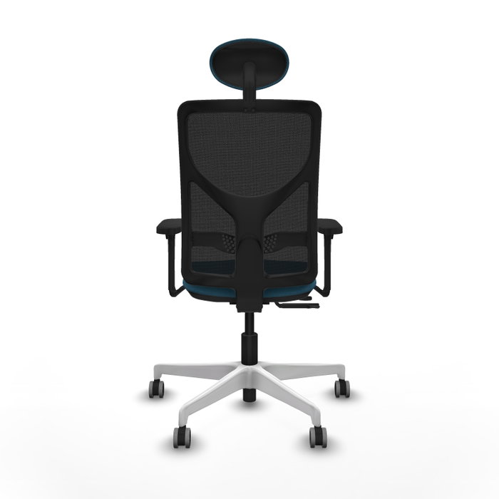 PIQUERAS Y CRESPO Silla de oficina Motilla con mecanismo Sincro/Traslack, Verde petróleo y Negro PIQUERAS Y CRESPO Silla de oficina Motilla con mecanismo Sincro/Traslack, Verde petróleo y Negro