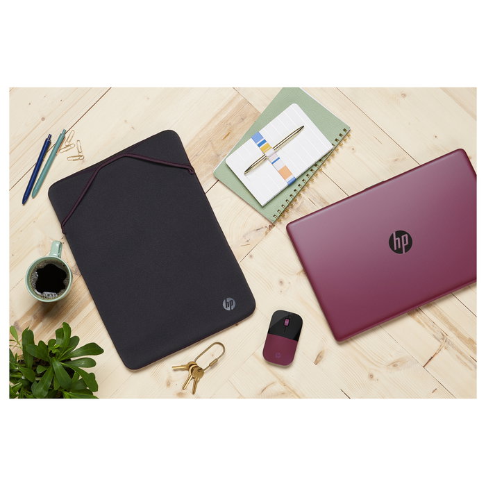 HP Funda Protectora Reversible para Portátil de 15,6 Pulgadas Gris/Malva HP Funda Protectora Reversible para Portátil de 15,6 Pulgadas Gris/Malva