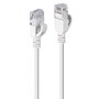 Lindy 3m Cat.6A U/UTP LSZH Ultra Slim Network Cable, Grey