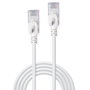 Lindy 3m Cat.6A U/UTP LSZH Ultra Slim Network Cable, Grey