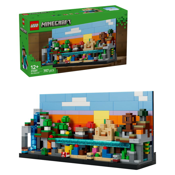 LEGO Minecraft Mini Biomes 21589 LEGO Minecraft Mini Biomes 21589