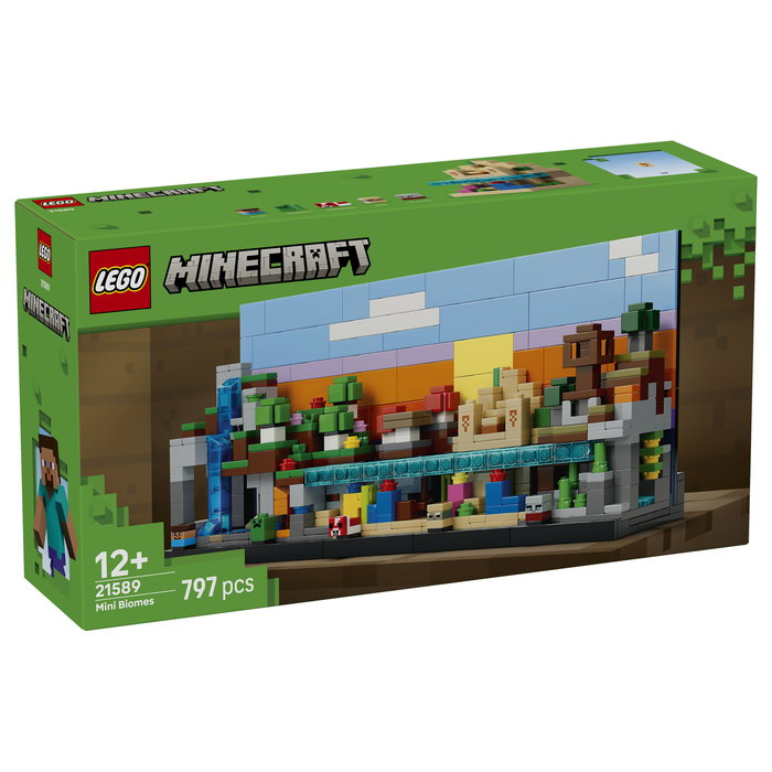 LEGO Minecraft 21589 Mini Biomes LEGO Minecraft 21589 Mini Biomes