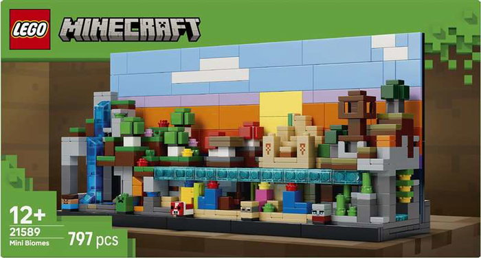 LEGO Minecraft 21589 Mini Biomes LEGO Minecraft 21589 Mini Biomes