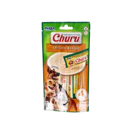 CHURU VET Snack para Perro Sabor Pollo, 4 Sticks de 14g