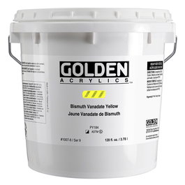 Golden Amarillo Vanadato de Bismuto Heavy Body Colores Acrílicos 3.78 L