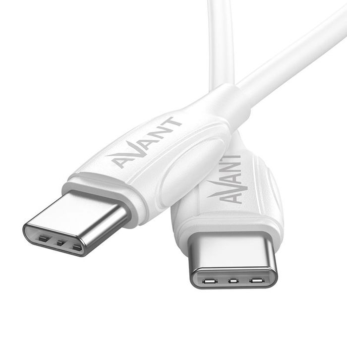 AVANT CONNECT Cable USB Tipo C a Tipo C PD 60W con Carga Rápida de 3A para Carga y Sincronización Rápida de Dispositivos AVANT CONNECT Cable USB Tipo C a Tipo C PD 60W con Carga Rápida de 3A para Carga y Sincronización Rápida de Dispositivos