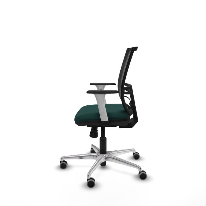 PIQUERAS Y CRESPO Silla de oficina Yunquera Verde botella con mecanismo Sincro PIQUERAS Y CRESPO Silla de oficina Yunquera Verde botella con mecanismo Sincro