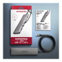 Axagon HMC-5H Hub USB-C 3.2 Gen 1 con 3x USB-A, HDMI 4K y PD 100W - Silber