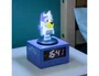 Wondee Despertador Bluey Icon con Luces y Canción - Figurita, Luz Nocturna y Función de Alarma, 15.6 cm, para Niños