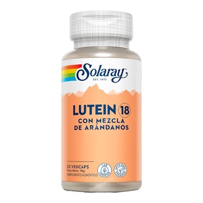 SOLARAY LUTEIN EYES 18 mg 30 cápsulas SOLARAY LUTEIN EYES 18 mg 30 cápsulas
