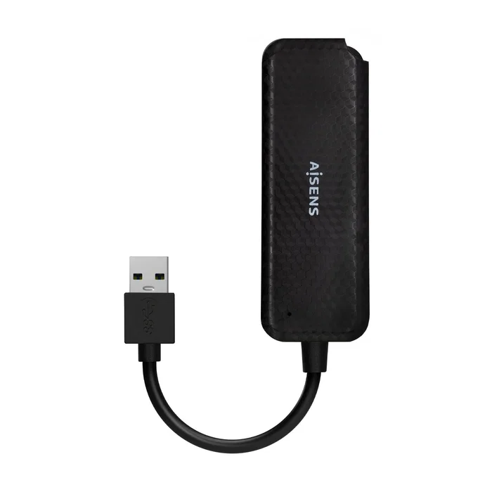 Aisens Hub USB 3.0 A106-0713 con 4 Puertos Tipo A, Negro Aisens Hub USB 3.0 A106-0713 con 4 Puertos Tipo A, Negro