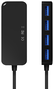 Aisens Hub USB 3.0 A106-0713 4 Puertos Negro 15cm
