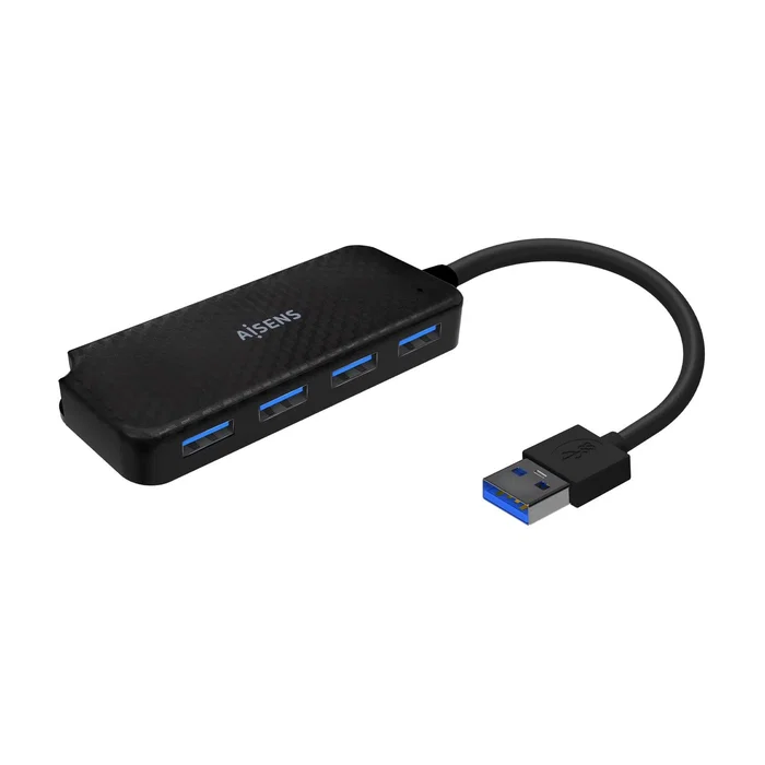 Aisens Hub USB 3.0 A106-0713 4 Puertos Negro 15cm Aisens Hub USB 3.0 A106-0713 4 Puertos Negro 15cm