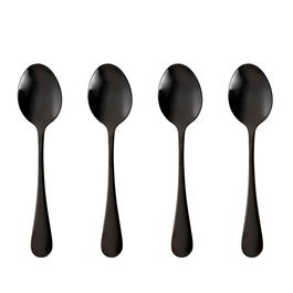 Set 4 Cucharas Postre Acero Inox Celebrart Quid 1,8 mm-14 cm