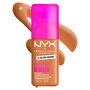 NYX Professional Make Up Foundation #23 Golden Caramel 30 ml - Base de Maquillaje con Vitamina C y Ácido Hialurónico, Cobertura Mate Duradera 24h